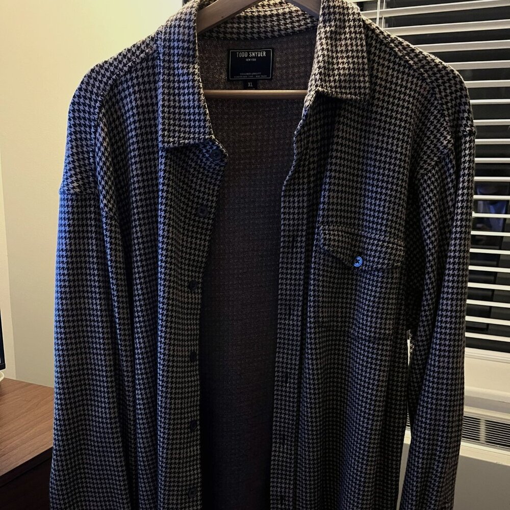 Todd Snyder Long Sleeve Button-Up Size XL Brown